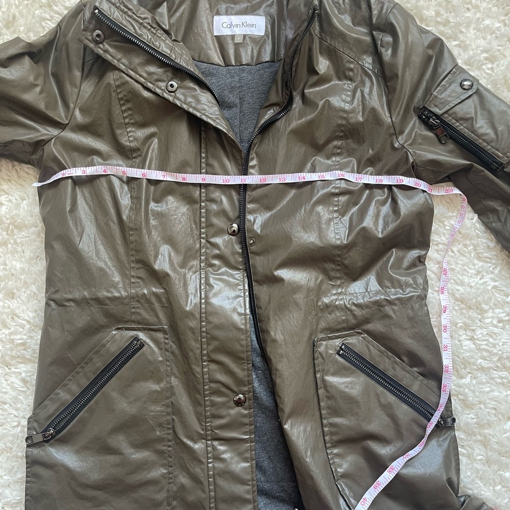 Calvin Klein wind breaker coat size small - Picture 8 of 8